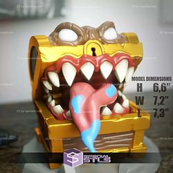 Chibi STL Collection Mimic Chest