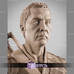 Chirrut Imwe Portrait Bust 315mm STL Files