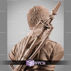 Chirrut Imwe Portrait Bust 315mm STL Files