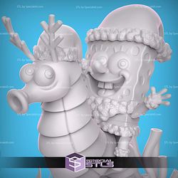 Christmas SpongeBob STL Files