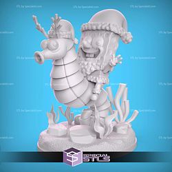 Christmas SpongeBob STL Files