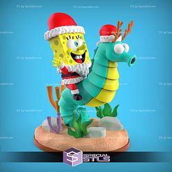 Christmas SpongeBob STL Files