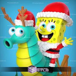 Christmas SpongeBob STL Files