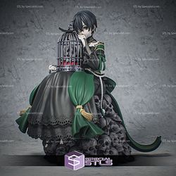 Ciel Phantomhive Kuroshitsuji STL Files