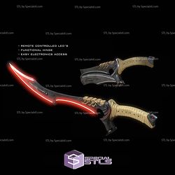 Cosplay STL Files Predator Badlands sword