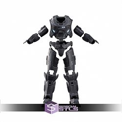 Cosplay STL Files Reach Noble 6 Mark 5 B Armor