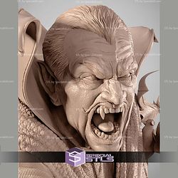 Dracula Portrait Bust 266mm STL Files