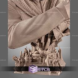 Dracula Portrait Bust 266mm STL Files