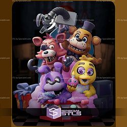 Five Nights at Freddy Chibi STL Files