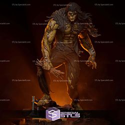 Frankenstein Monster Long Hair 1-6 STL Files