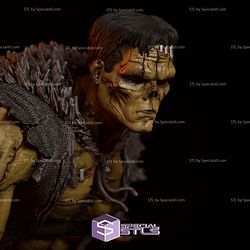 Frankenstein Monster Long Hair 1-6 STL Files