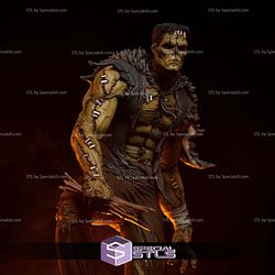 Frankenstein Monster Long Hair 1-6 STL Files