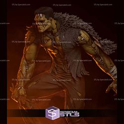 Frankenstein Monster Long Hair 1-6 STL Files