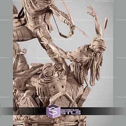 Green Arrow Vampire Hunter 390mm STL Files