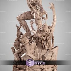 Green Arrow Vampire Hunter 390mm STL Files