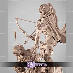 Green Arrow Vampire Hunter 390mm STL Files