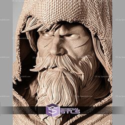 Green Arrow Vampire Hunter Portrait Bust 296mm STL Files