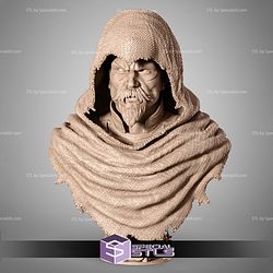 Green Arrow Vampire Hunter Portrait Bust 296mm STL Files