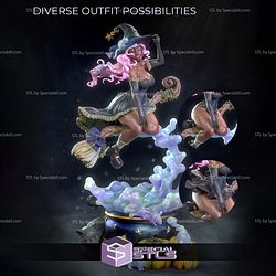 Halloween Witch Fanart STL Files