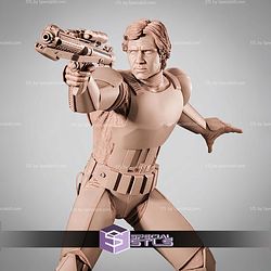 Han Solo 368mm STL Files