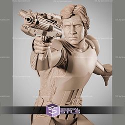 Han Solo 368mm STL Files