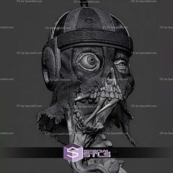 Headpool Zombie 300mm STL Files