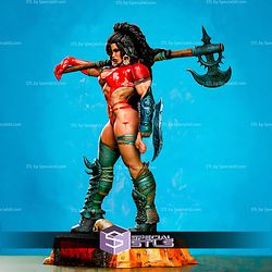 Julie Strain Heavy Metal STL Files