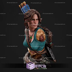 Lara Croft Bust Archer 145mm STL Files