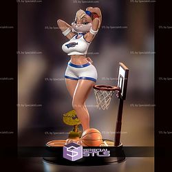 Lola Bunny Space Jam Basketball STL Files