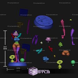 Lola Bunny Space Jam Basketball STL Files