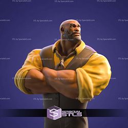 Luke Cage Power Man 320mm STL Files