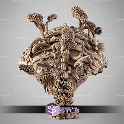 Man Thing Portrait Bust STL Files