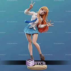 Marin Kitagawa School Girl STL Files