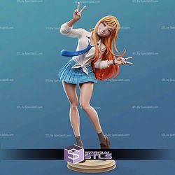 Marin Kitagawa School Girl STL Files