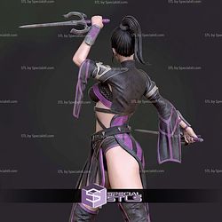 Mileena Mortal Kombat 180mm STL Files