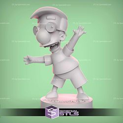 Milhouse Van Houten Simpson STL Files