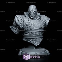 Nemesis Bust 187mm STL Files
