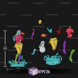 Poison Ivy Sexy Rose STL Files