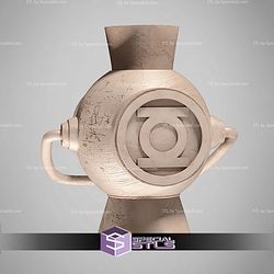Power Battery Bust Green Lantern STL Files