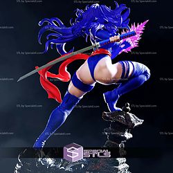 Psylocke Dynamic Pose STL Files