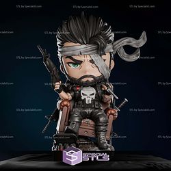 Punisher Injury Chibi STL Files