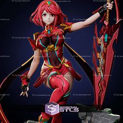 Pyra Xenoblade Flower Base 262mm STL Files
