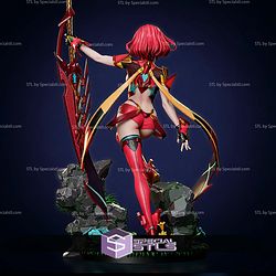 Pyra Xenoblade Flower Base 262mm STL Files