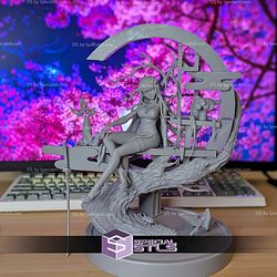 Qipao Raiden Shogun Genshin Impact STL Files