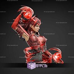 Scarlet Witch Bust 170mm STL Files