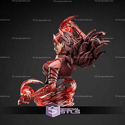 Scarlet Witch Bust 170mm STL Files