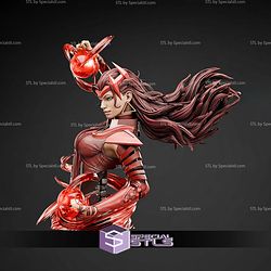 Scarlet Witch Bust 170mm STL Files