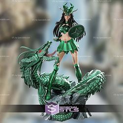 Shiryu Saint Seiya Female STL Files