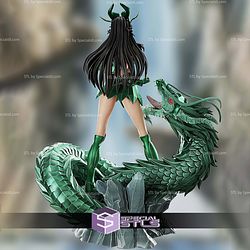Shiryu Saint Seiya Female STL Files