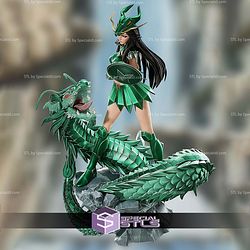 Shiryu Saint Seiya Female STL Files